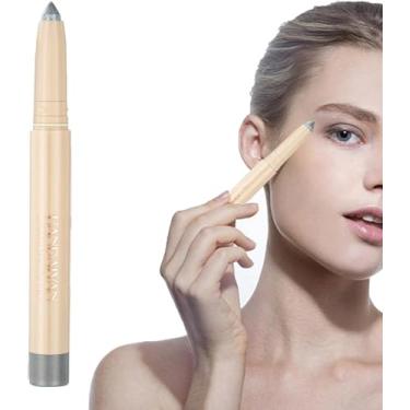 Imagem de Iluminador de Olhos Stick | Lápis Iluminador de Olhos Fade-Free - Caneta de sombra de com apontador de lápis, maquiagem em bastão de sombra de olho creme, lápis de sombra cintilante e fosco A/r