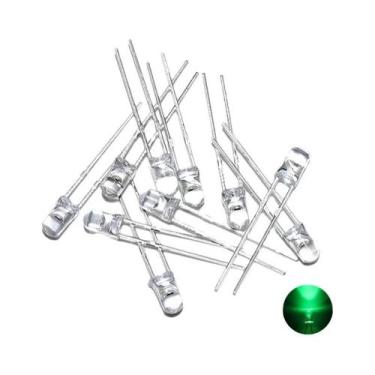 Imagem de 100pcs Diodos LED De 3mm Ultra Brilhantes Multicoloridos Branco Quente