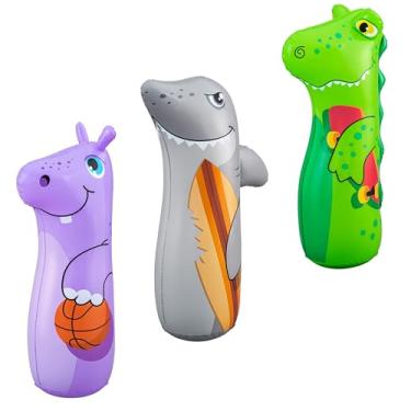 Imagem de Brinquedo Inflável Teimoso Saco para Bater João Bobo Vai e Volta Infantil Bestway