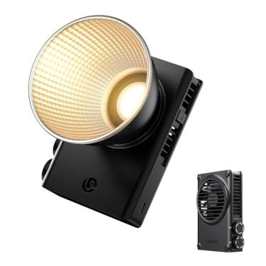 Imagem de ULANZI C01 Luz COB 100W com Alimentação PD 3.0 - Iluminação LED 2700K-6500K, 14500Lx, CRI 96+, Controle por Botão, Compacta 316.5g para Retrato/Estúdio