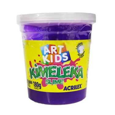 Imagem de Kimeleka Slime Art Kids 180g Violeta 516 Acrilex