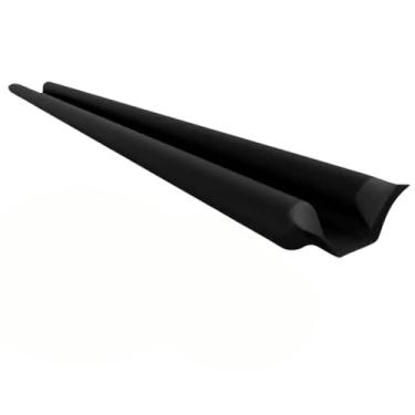 Imagem de Protetor e Veda Porta 80 CM ou 90 CM - Preto Marrom ou Branco ** Contra insetos e poeiras Rolinho Protetor de porta Cobra Cobrinha - PANAMI (Preto, 80 CM)