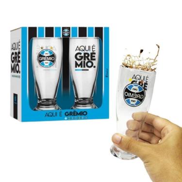 Imagem de Kit Conjunto 2 Copos Munich Tulipa Cerveja Chopp Bebidas