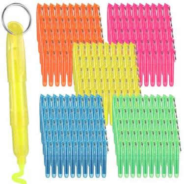 Imagem de Mini iluminadores Kosiz, 100 peças, 8,8 cm, cores variadas