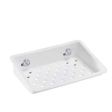 Imagem de Prateleira Grudi com Ventosas 15x11x4cm Branca 10888/0007 - Coza