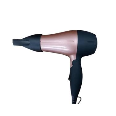 Imagem de Secador De Cabelo Dobrável 1200W Bivolt Alça Bocal Dois Níveis de Temperatura(ROSA)