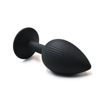 Imagem de Plug Anal Em Silicone Com Ventosa Tamanho P Plug Anal Macio Estrias Iniciante Penetráveis PL138P