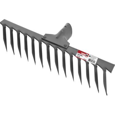 Imagem de Ancinho rastelo 14 dentes leve sem cabo - Nove54