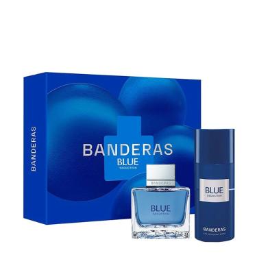 Imagem de Kit Banderas Blue Seduction Masculino Edt 100ml + Deo 150ml