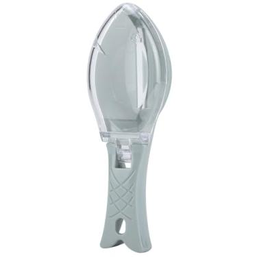 Imagem de KIMISS Escova de Raspagem de Pele de Peixe para Remoção Rápida - Raspador de Plástico para Fácil Limpeza de Peixes - Faca Separadora de Pele de (Azul)