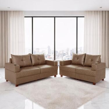 Imagem de Sofá 3 e 2 Lugares Essenza Bom Pastor