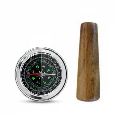 Imagem de Bússola Profissional Caça Trilha Apito Profissional Capivara