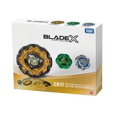 Imagem de Takara Tomy Bey X CX-11 Imperador Ácaro Deck Conjunto Lâmina, Cx, 11