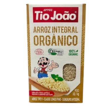 Imagem de Arroz integral lf-t1 organico 1 kg - tio joao - TIO JOÃO