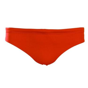Imagem de Sunga Slip Lateral Fina (7 cm) Pé na Água Vermelha Helanca - H001-Masculino