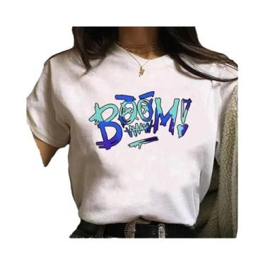 Imagem de Camiseta Unissex Jinx Arcane Monkey Anime Cosplay Estilo Grunge Estéti