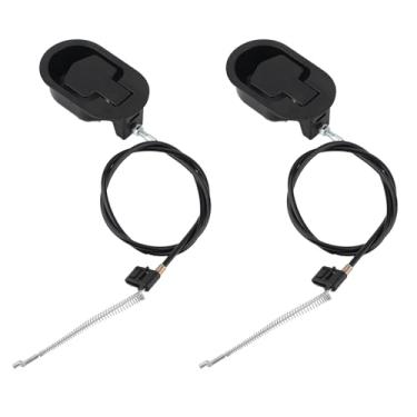 Imagem de 2 conjuntos de peças de reposição para poltrona, cabo exposto de 12 cm, cabo reclinável, puxador, peça de substituição para sofá, cadeira, cabo de sofá, peças compatíveis com Ashley e outras marcas