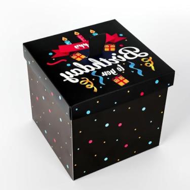 Imagem de Caixa de presente explosiva borboletas, caixa surpresa de borboleta DIY, pop-up voando para presentes de aniversário