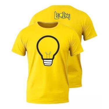 Imagem de Camiseta Leozinho Emily Vick Camisa Amarela Lâmpada Leozin, 4
