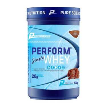 Imagem de Perform Simple Whey - 900g - Performance Nutrition, Doce de Leite