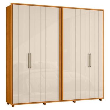 Imagem de Guarda Roupa Casal Miro 6 Portas 250 cm Madetec