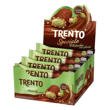 Imagem de Rolinhos Wafer Trento Speciale Pistache c/12