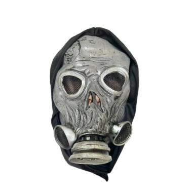 Imagem de Máscara 3D Steampunk Ghost Nun, resina gasosa, fantasia de Halloween -