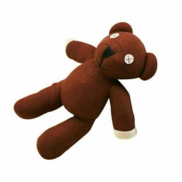 Imagem de Boneco de pelúcia marrom de pelúcia Mr Bean de 25 cm para crianças - G
