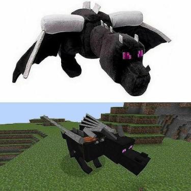 Imagem de Brinquedo de pelúcia Minecraft Ender Dragon Enderdragon 60cm - Gloome 