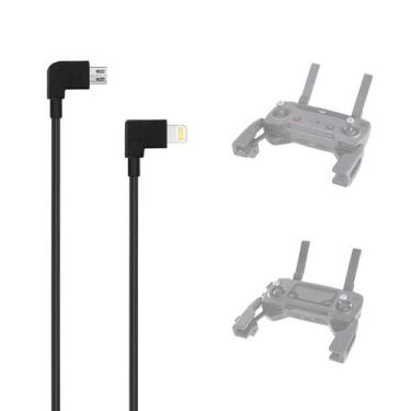 Imagem de Cabo OTG Micro USB para iPhone iOS de 30 cm para DJI Spark Mavic - AxP