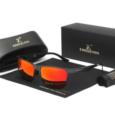 Imagem de Óculos De Sol Polarizados UV400 Anti-reflexo De Alumínio Para Homens E