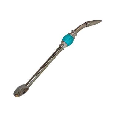 Imagem de Canudo para beber chá de erva-mate Bombilla Gourd RECHERE Silver