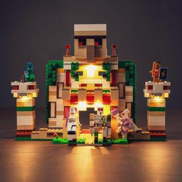 Imagem de Kit de iluminação Welkin DC LED para Lego The Iron Golem Fortress 2125
