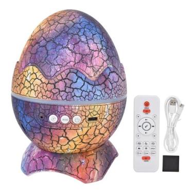 Imagem de Projetor LED Star Dinosaur Egg com luz noturna Bluetooth - YWBL-WH