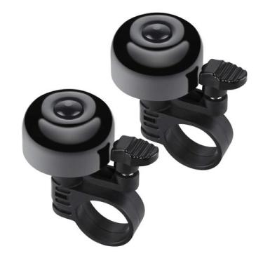 Imagem de Bike Bell WHKI Loud Crisp Bicycle Bell 2 peças para adultos e crianças
