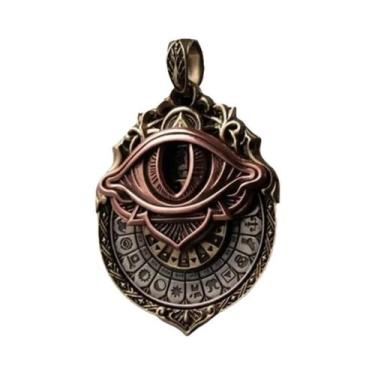 Imagem de Colar Olho Que Tudo Vê: Pingente De Visão Mística Para Adivinhação E O