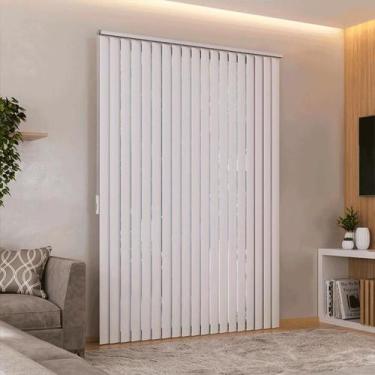 Imagem de Persiana vertical pvc Largura 1,50 X 1,50 Altura - Cores - CRISDAN, La