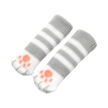 Imagem de Conjunto De 16 Peças De Protetores De Pés De Cadeira E Mesa Com Design