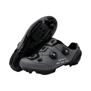 Imagem de Sapatilhas De Ciclismo Unissexo Para Bicicleta De Montanha Com Travas 