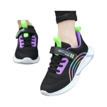 Imagem de Tênis Leves De Malha Para Meninas, Calçados Casuais Respiráveis Para C