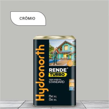 Imagem de Tinta Acrílica Standart Rende Turbo Lata 18 litros Cores Hydronorth Co