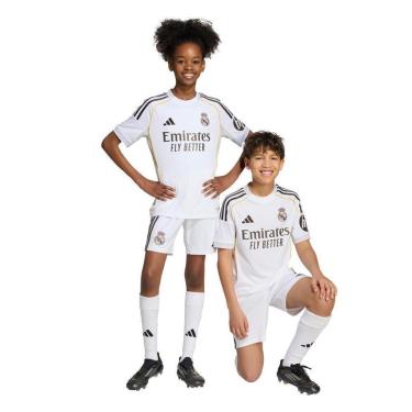 Imagem de Shorts I Real Madrid 25/26 Infantil Adidas-Unissex