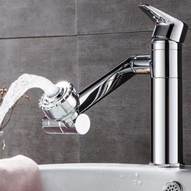 Imagem de Torneira Misturador Água Quente Fria Bancada Cozinha Banheiro Lavabo C