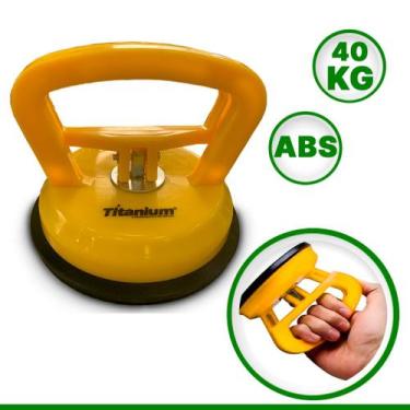 Imagem de Ventosa Simples Alta Sucção 40Kg Vidros Mármores E Pisos Snel Ferramen