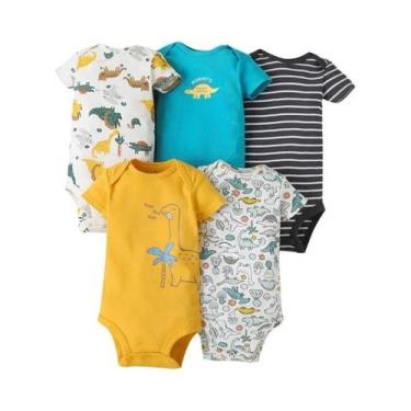 Imagem de Macacão de Algodão para Bebês Recém-Nascidos (0 a 24 Meses) - Roupas d