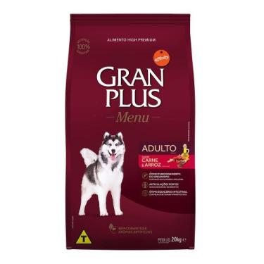 Imagem de Ração GranPlus Cães Portes Médio/Grande Carne & Arroz 20Kg - Brf