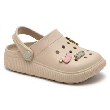 Imagem de Babuche Menina Molekinha Casual Pingentes Fivela Confortável Original 