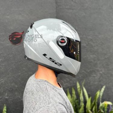 Imagem de Capacete LS2 FF358 Monocolor Nardo Grey, 62, Cinza
