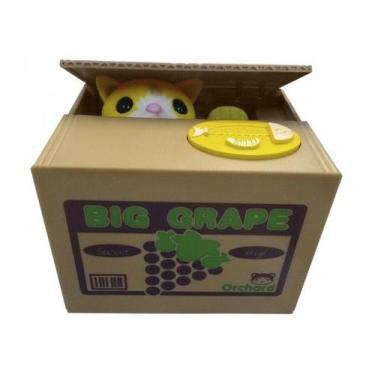 Imagem de Cofre Gatinho Rouba Moeda - AG8768 - ds