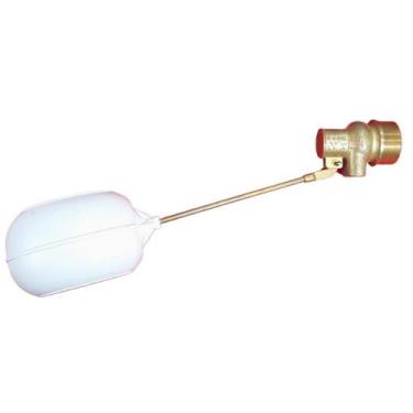 Imagem de Boia Caixa Dagua Cisterna 2 1/2 Alta Pressão De Metal Balao Plastico P
